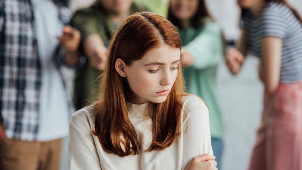 Social Anxiety Person Feeling Isolated In Crowd - Shanti Mindcare Blog